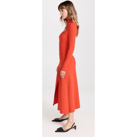 A.W.A.K.E. MODE
Knit Dress with Front Cut Out Red SMALL - Picture 3 of 11
